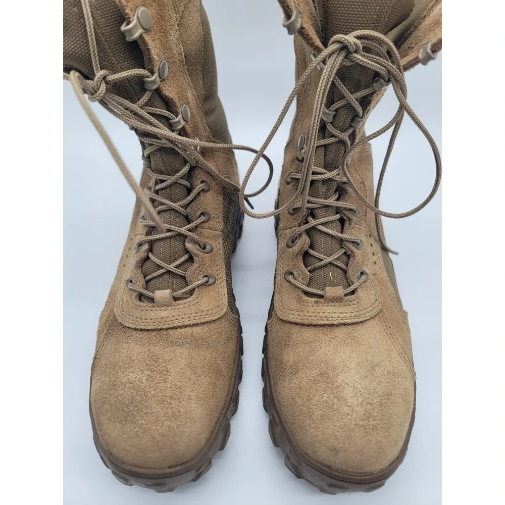 Rocky S2V Tactical Military Combat Boots Mens 8.5 Coyote Brown USA Made